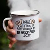 Rentnerin 2022 Emaille Tasse Rente Lustig Spruch Ruhestand Produktbild-Vorschau 4