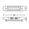 Briloner Schmale LED Badleuchte Deckenleuchte Chrom 500lm Produktbild-Vorschau 9