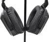A close-up view of black headphones on a white background. Náhľad obrázku produktu
