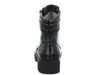 A back view of a black boot on a white background. Anteprima dell’immagine prodotto