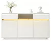Komoda z 2 szufladami i 3 drzwiami, 140 x 85 x 40 cm; Podgląd zdjęcia produktu 7