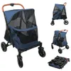2 in 1 Hundebuggy Faltbar groß Jogger Katzenbuggy mit Produktbild-Vorschau 4