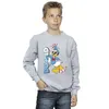 Disney - Felpa "Paperino Cool" per ragazzi BI27457 (128) Anteprima dell’immagine prodotto 2