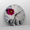 Wanduhr - Rund - Glasuhr - Zusammensetzung Steine Produktbild-Vorschau 4