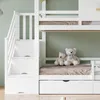 STILVORA kinderbed 90x200 met opbergruimte en trap, Productafbeelding-voorbeeld 8