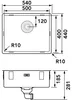 Solido 3D-Spüle CAPP40R10 Edelstahl Spülbecken - Produktbild-Vorschau 2