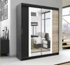 Schwebetürenschrank, 2-türig Schrank! Moderne Garderobe für Produktbild-Vorschau 1