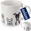 Tazza in Vetroceramica cani bianchi 500 ml Anteprima dell’immagine prodotto 4