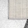 Tappeto da salotto moderno a onde in nero grigio antracite Anteprima dell’immagine prodotto 4