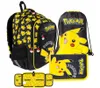 Rucksack Schulset 3-teilig Pokemon Pikachu St. Majewski Produktbild-Vorschau 1