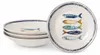 Teller, mediterran mit Sardinen-Motiv | Maritime Produktbild-Vorschau 1