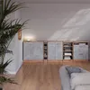 Šatní sestava pro šikmé střechy Vicco Rion Beton 210 cm Náhled obrázku produktu 6
