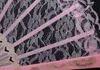 2 stück Handfächer Fächer durchsichtig mit Spitze rosa Produktbild-Vorschau 2