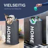 WELLENBORG® Faltbarer Wäschekorb faltbar grau groß - Produktbild-Vorschau 3