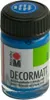 Marabu 1401 39 095 Decormatt Acryl Azurblau 15 ml Produktbild-Vorschau 1