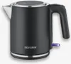 SEVERIN Wasserkocher WK 9555  aus Edelstahl, schwarzsilber Produktbild-Vorschau 1