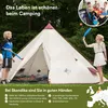 Skandika Tipi Kota 550 Zelt Outdoor | Campingzelt für bis Produktbild-Vorschau 7
