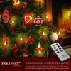 KESSER® Weihnachtsbaumkerzen 20 LED Inkl. Batterien Produktbild-Vorschau 4