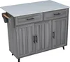 Sweiko 129x46(71)x91,5cm Esstischwagen /Anrichte mit Produktbild-Vorschau 14