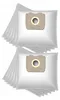 A stack of vacuum cleaner bags. Produktbild-Vorschau