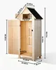 VEVOR Gartenschrank Holz, Geräteschrank mit Abschließbarer Produktbild-Vorschau 4