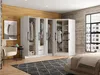Eckkleiderschrank mit 8 Türen & 2 Schubladen - 263 cm - Produktbild-Vorschau 3
