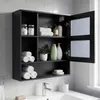 COSTWAY Spiegelschrank, Badezimmerschrank mit Spiegeltür & Produktbild-Vorschau 9