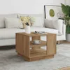 vidaXL Konferenční stolek Artisan dub 55x55x42 cm materiál Náhled obrázku produktu 2