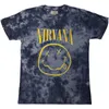 Nirvana Happy Face Blue Stroke (Wash Collection) Blue M Produktbild-Vorschau 2