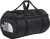 A black duffel bag with "The North Face" logo on the side. Produktbild-Vorschau