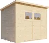 Bertilo Gerätehaus Amrum 3 - naturbelassen - 14 mm Produktbild-Vorschau 15