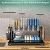 Abtropfwanne Edelstahl Geschirrabtropfgestell Produktbild-Vorschau 2