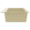 vidaXL Granitspüle Doppelbecken Beige Produktbild-Vorschau 5