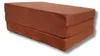 Natalia Spzoo vouwmatras 198x80x10 cm, lichtbruin - 3-delig Productafbeelding-voorbeeld 2