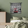 MuchoWow® Wandteppich Wandbehang Schwarz-Weiß-Foto mit Produktbild-Vorschau 4