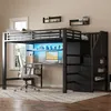 MODFU Patrová postel bez matrace 140x200 cm kovová postel s Náhled obrázku produktu 1