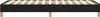 vidaXL Boxspringbettgestell Schwarz 100x200 cm Stoff Produktbild-Vorschau 5