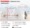 Telefunken Trekking E-Bike | Elektrofahrrad 28 Zoll | Produktbild-Vorschau 10