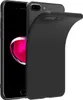 A black phone case is shown partially covering a smartphone. Produktbild-Vorschau