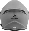 Kask jetowy Bluetooth Bogotto H586 BT, kolor: jasnoszary Podgląd zdjęcia produktu 3