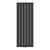 Radiatore a pannello 'Nore' Nero 120x45cm Doppio strato Anteprima dell’immagine prodotto 3