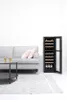 A living room scene with a sofa, coffee table, and a wine cooler. Produktbild-Vorschau