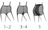 Schwarze gepunktete Strumpfhose BUBBLES 5 Black Produktbild-Vorschau 7