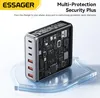 ESSAGER 85W GaN USB nabíjačka 6-portová (3xUSB-C/3xUSB-A) Náhľad obrázku produktu 5