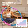 Hop-Sport Hula Hoop Reifen Erwachsene mit 48 Massage Noppen Produktbild-Vorschau 3