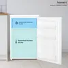 homeX Kühlschrank mit Gefrierfach klein, Mini Produktbild-Vorschau 5