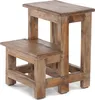 TRITTLEITER "STEP" | 46x37 cm (HxB), Altholz | Tritthocker Produktbild-Vorschau 1