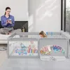 Detská ohrádka LZQ 200x180 cm, detská ohrádka s priedušnou Náhľad obrázku produktu 11