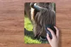 MuchoWow® Mauspad Mousepad Schottischer Highlander - Hörner Produktbild-Vorschau 3