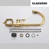 KLARWERK® NAVIS | Edelstahl ausziehbare Küchenarmatur Gold Produktbild-Vorschau 7